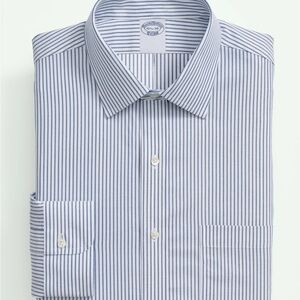 Brooks Brothers Classic Blue Pinstripe Dress Shirt